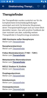 EasyOncology android App screenshot 2
